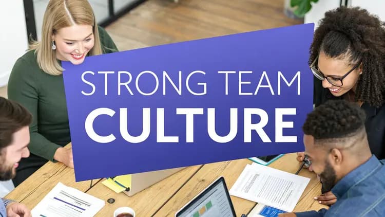 Building a Strong Team Culture: The Blueprint for Organizational Excellence